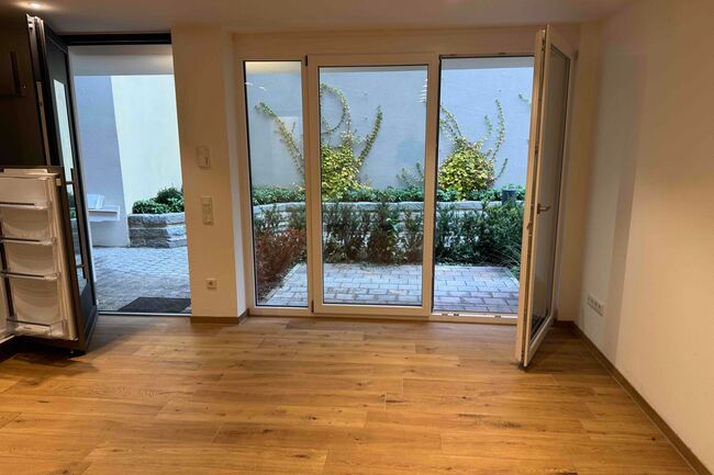 Ausblick in den Innenhof