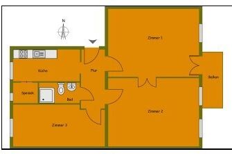 Grundriss Gotzkowskystrasse 14  WE19