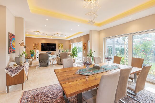 Sicht von Gästetisch