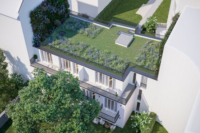 Haus Vogelperspektive Visual