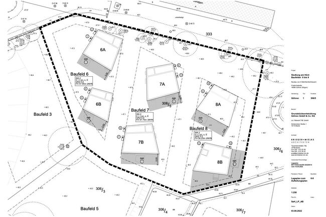 Lageplan Stadthaeuser