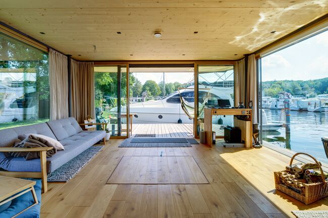 Aussicht auf Terrasse