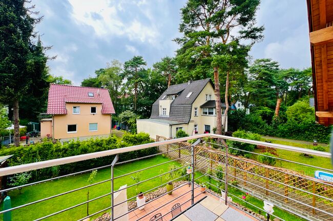 Blick vom Balkon 1 OG