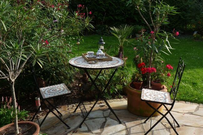 Gartenansicht Südterrasse