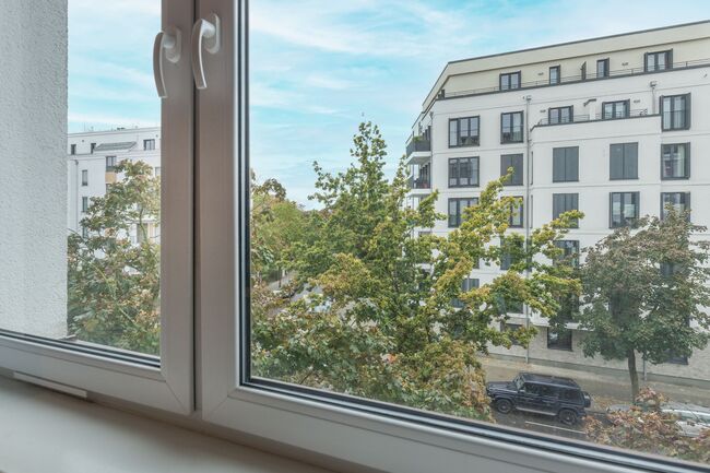 Ausblick der Wohnung