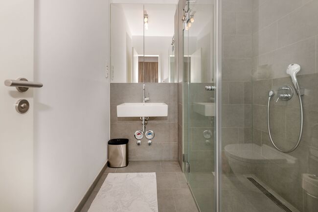 Gäste Toilette mit Dusche