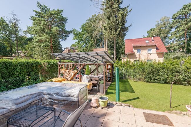 Überdachte Terrasse